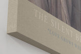 Paul Sinus Wandbild in 40x60cm The Silent Bloom – Surreale Darstellung zweier Figuren mit Blumenmotiv