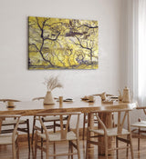 Paul Sinus Wandbild 120x80cm Luftaufnahme von der Erde Vogelperspektive Flussadern