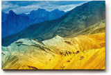 Sinus Art Wandbild 120x80cm Beeindruckende Landschaftskomposition mit leuchtenden Farbzonen und Tiefenstaffelung