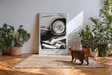 Paul Sinus Kunstdruck 40x60cm Vintage Ride – Klassische Autolegende im Retrolook auf Leinwand