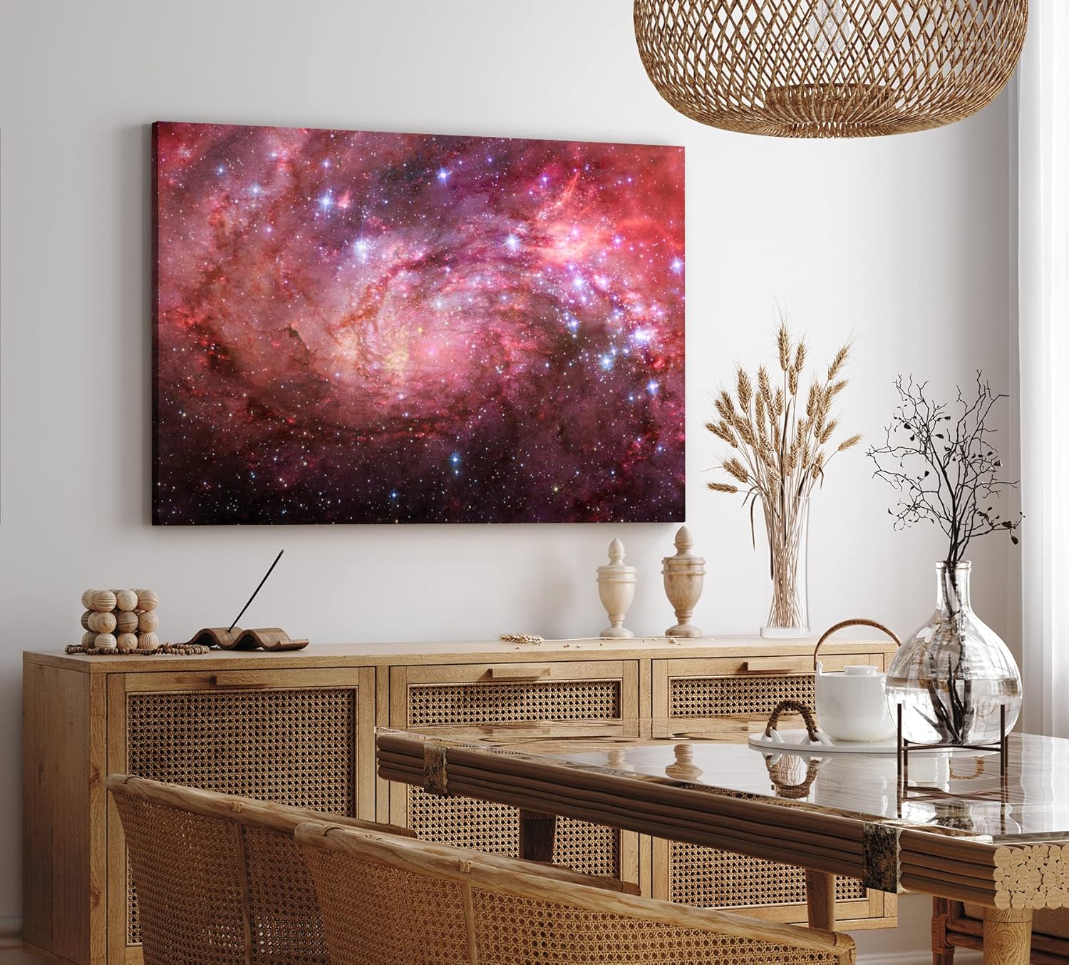 Paul Sinus Wandbild 120x80cm Kosmos Universum Galaxie Weltraum Sterne Nebula