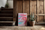 Paul Sinus Kunstdruck 40x60cm Floral Blush mit Nahaufnahme zarter rosafarbener Blütenblätter