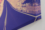 Sinus Art Wandbild 120x80cm Dynamisches Wüstenmotiv mit geschwungener Straße und Weitblick bis zum Horizont