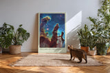 Paul Sinus Kunstdruck 40x60cm Pillars of Creation – Faszinierende Sternenlandschaft im All