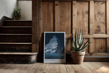 Paul Sinus Kunstdruck 40x60cm Matterhorn Schweiz mit nächtlicher Bergszenerie unter Sternenhimmel