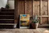 Paul Sinus Kunstdruck 40x60cm Elba Island – italienische Küste im Sonnenuntergang über dem Meer