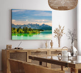 Paul Sinus Wandbild 120x80cm Forggensee Deutschland See Landschaft Berge Natur