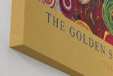 Paul Sinus Wandbild in 40x60cm The Golden Sorrow – ausdrucksstarkes Kunstmotiv im goldenen Mosaikstil für elegante Raumgestaltung