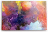 Paul Sinus Wandbild 120x80cm Abstrakt Struktur Textur Kratzer Farben Modern