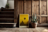Paul Sinus Kunstdruck 40x60cm Bagan – Heißluftballon über buddhistischen Tempeln bei Sonnenaufgang