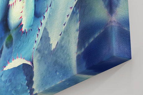 Sinus Art Wandbild 120x80cm Die symmetrische Form der Agavenblätter wirkt strukturiert, ästhetisch und beruhigend