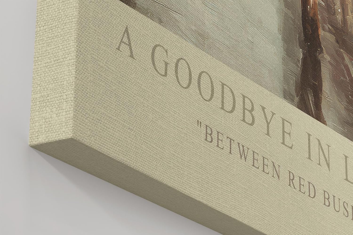 Paul Sinus Wandbild in 40x60cm A Goodbye in London – Rote Doppeldeckerbusse und Big Ben im Hintergrund, nostalgische Stadtszene im Regen