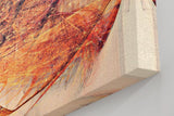 Sinus Art Wandbild 120x80cm Die dynamischen Linien und Flächen wirken wie fließende Energie in leuchtenden Farben