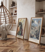 Paul Sinus Leinwandbild 40x60cm Ancient Beauty – Rom, Antike, Architektur, Ruinen, Historisch, Klassisch, Erbe, Italien, Monument, Kultur, Geschichte