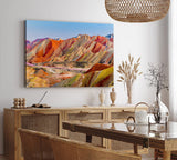 Paul Sinus Wandbild 120x80cm Zhangye National Geopark China Felslandschaft Berge