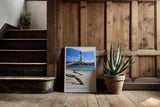 Paul Sinus Kunstdruck 40x60cm Driftwood Coast Strand Meer Treibholz Natur Türkis Fotografie