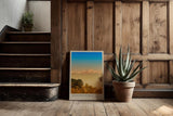 Paul Sinus Kunstdruck 40x60cm Kangchenjunga Bergkette – Himalaya-Gipfel im goldenen Morgenlicht