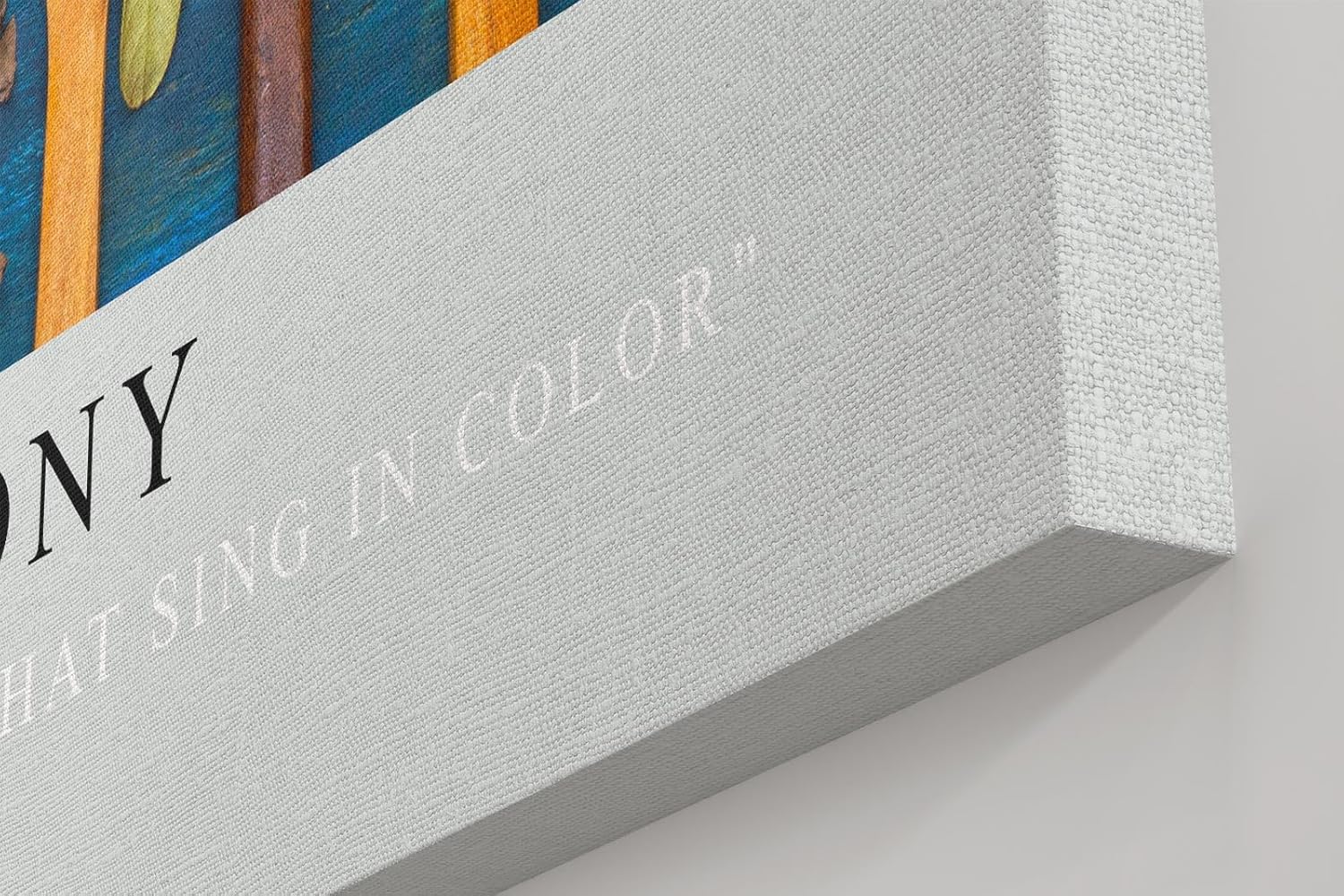 Paul Sinus Kunstdruck 40x60cm Spice Harmony – Farbenfrohe Gewürzvielfalt auf Holzlöffeln