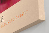 Paul Sinus Kunstdruck 40x60cm Blume Makro orange pink Nahaufnahme Detail Floral Flare