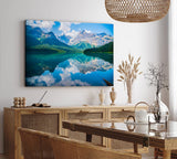 Paul Sinus Wandbild 120x80cm Kanada Emerald Lake Bergsee Berge Natur See