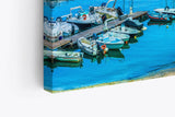 Paul Sinus Wandbild 120x80cm Sizilien italienische Küstenstadt Mittelmeer Hafen Trapani