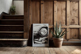 Paul Sinus Kunstdruck 40x60cm Vintage Ride – Klassische Autolegende im Retrolook auf Leinwand