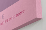 Paul Sinus Kunstdruck 40x60cm Pink Balance Makroaufnahme Blüte Blütenblätter Blume Rosa Detailfotografie