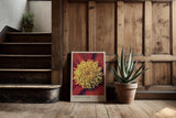 Paul Sinus Kunstdruck 40x60cm Inner Bloom mit Nahaufnahme einer farbintensiven Blüte