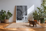 Paul Sinus Kunstdruck 40x60cm New York City mit Hochhäusern und gelben Taxis aus der Vogelperspektive