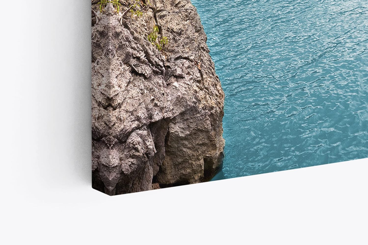 Paul Sinus Wandbild 120x80cm Insel in Thailand Meer Sonnenschein Felsen Berge