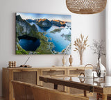 Paul Sinus Wandbild 120x80cm Lofoten Norwegen Inseln Meer Berge Natur