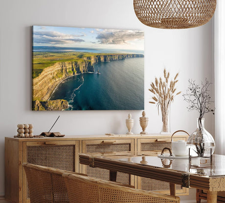 Paul Sinus Wandbild 120x80cm Cliffs of Moher Irland Kliffküste Küste Meer Natur