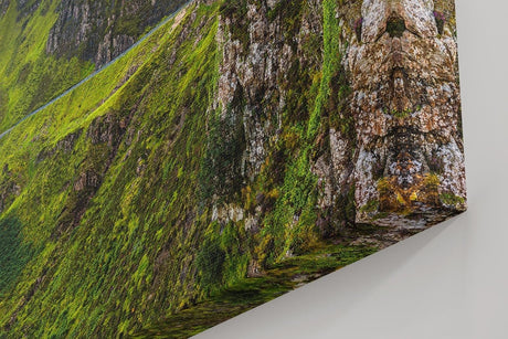 Sinus Art Wandbild 120x80cm Atemberaubende Hügellandschaft mit kontrastreichem Spiel aus Licht und Schatten