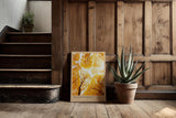 Paul Sinus Kunstdruck 40x60cm Golden Forest – herbstlicher Laubwald im goldenen Sonnenlicht