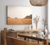 Paul Sinus Wandbild 120x80cm Wadi Rum Jordanien Wüstenlandschaft Berge Jebel Umm Ishrin