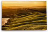 Paul Sinus Wandbild 120x80cm Landschaftsbild Toskana Italien Sonnenuntergang Natur