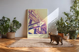 Paul Sinus Kunstdruck 40x60cm Urban Choice – Grafisches Motiv mit urbaner Aussagekraft