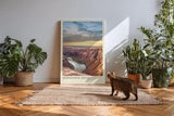 Paul Sinus Kunstdruck 40x60cm Horseshoe Bend – Atemberaubende Flussschleife in der Wüste Arizonas