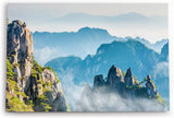 Paul Sinus Wandbild 120x80cm Mount Huangshan Asien China Berge Gebirge Felsformationen