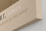 Paul Sinus Kunstdruck 40x60cm Sahara Desert Africa – Endlose Sanddünen im goldenen Licht mit weichem Schattenspiel