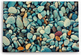 Paul Sinus Wandbild 120x80cm Runde Steine Strand Fotokunst Kunstvoll Modern