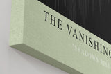 Paul Sinus Wandbild in 40x60cm The Vanishing City – Abstraktes Stadtmotiv in Schwarz-Weiß mit vertikalen Linienstrukturen