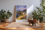 Paul Sinus Kunstdruck 40x60cm Padar Island Indonesien – tropische Insellandschaft mit Buchten und Bergen bei Sonnenaufgang