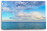 Paul Sinus Wandbild 120x80cm Horizont Meer Himmel Blau Ozean Wolken