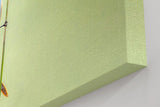 Sinus Art Wandbild 120x80cm Zwei Bartmeisen auf Schilfrohren – ruhige Komposition mit hohem ästhetischen Wert