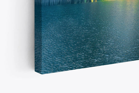 Paul Sinus Wandbild 120x80cm Österreich Dachsteingebirge Spiegelsee Alpen Alpensee
