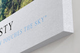 Paul Sinus Kunstdruck 40x60cm Alpine Majesty Schneebedeckte Alpenlandschaft Where Snow Touches the Sky