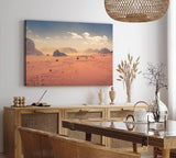 Paul Sinus Wandbild 120x80cm Wüstenlandschaft Wüste Sanddünen Sand Berge