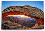 Paul Sinus Wandbild 120x80cm Mesa Arch Grand Canyon USA Sonnenuntergang Felsen