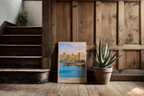 Paul Sinus Kunstdruck 40x60cm Trapani – Mediterraner Küstenzauber in Siziliens Licht